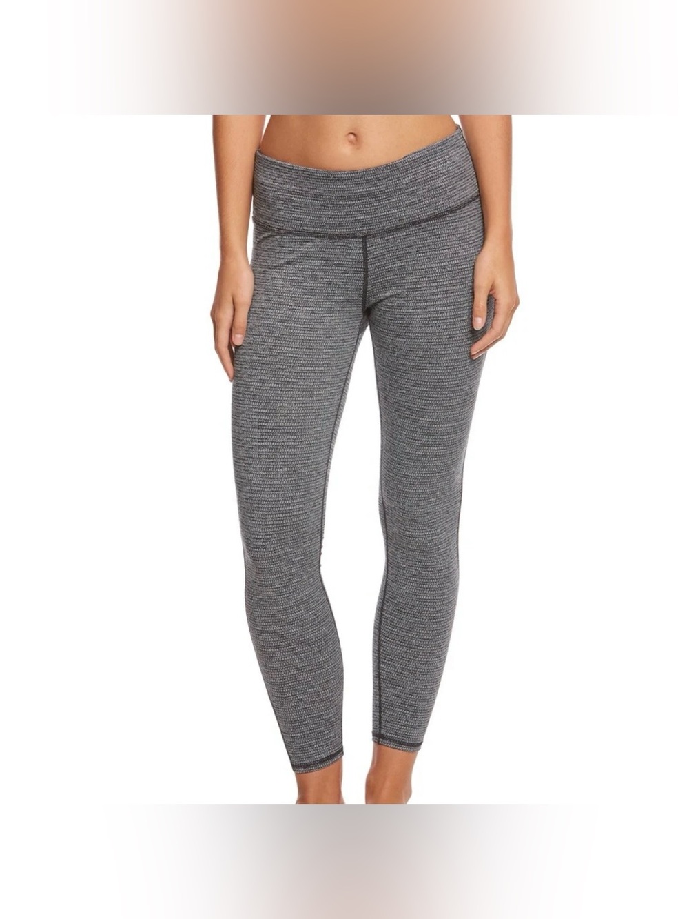prAna Caraway Yoga Black Leggings Moisture-Wicking Reflective Seams Gorpcore, S